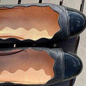 FS/NY - Jigsaw Ballet Flat Black - Size 9